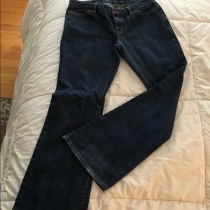 Michael Kors Petite Boot Cut Jeans